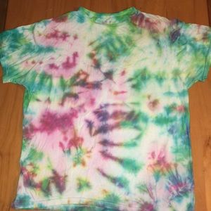 Men’s medium DIY tie dye T-shirt.